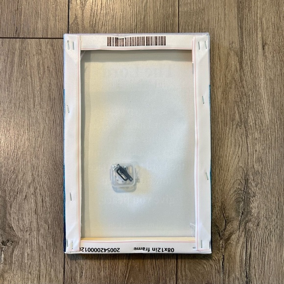 Blessing Blue Bible Verse Wall Art, 8x12, Numbers 6:24-26 - Picture 4 of 5